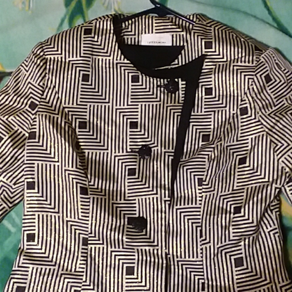 Jacket and long skirt